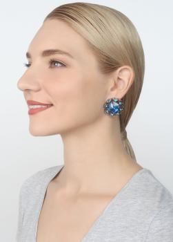 blue/green - Gem Rocks - Konplott earrings